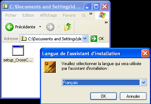 Installation interface CAO